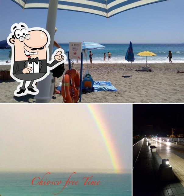 Goditi la vista dagli esterni di Chiosco Free Time