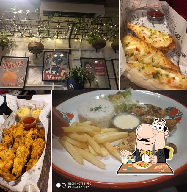 Food at Broaster Chicken