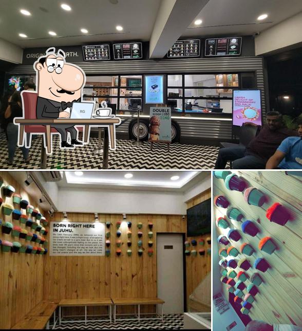 Check out how Naturals Ice Cream looks inside