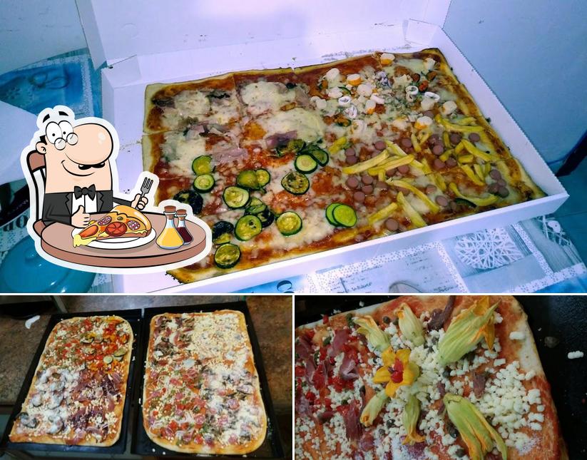 A Pizzeria Giomi Di Prisco Antonietta, puoi goderti una bella pizza