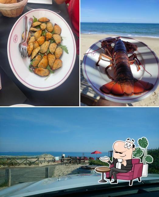 Gli interni di Rena beach