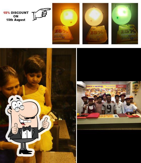 Look at the pic of DOSA PLAZA