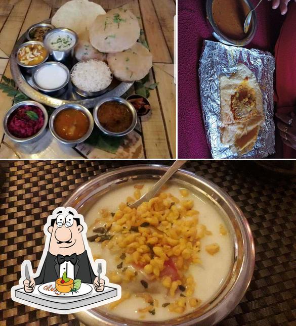 Meals at Dosa-iSouth Indian Masala Dosa Idli Dahi Vada