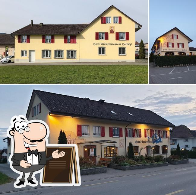 Gli esterni di Hotel-Speiserestaurant Hallwyl AG