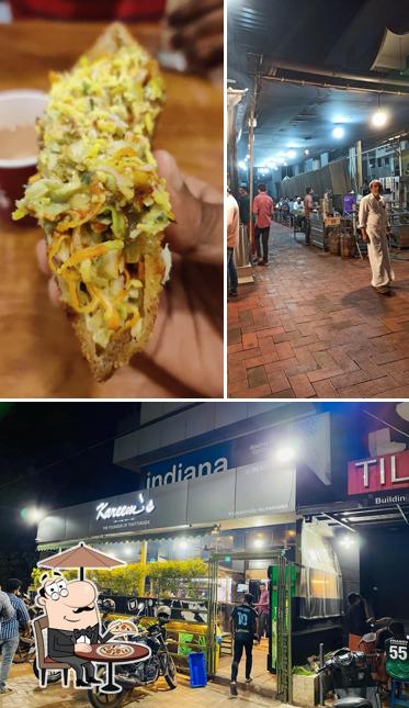 Take a look at the image depicting exterior and dessert at KAREEM'S MASALA