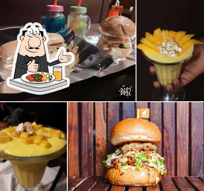 Pulled pork sandwich at Kaf's Cafe