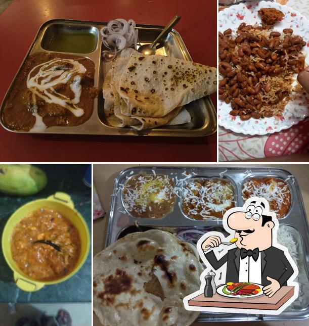 Food at New Punjab da Dhaba