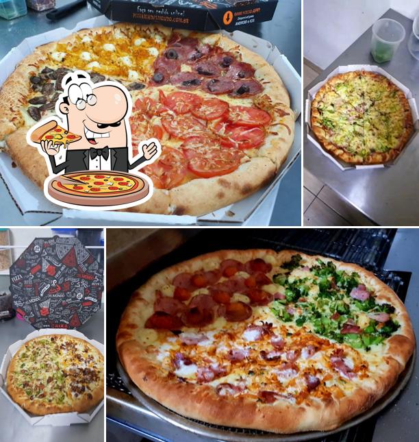 Experimente pizza no Pizza Del Mondo tubarão