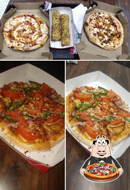 Pick pizza at Sbarro New York Pizza - Sion