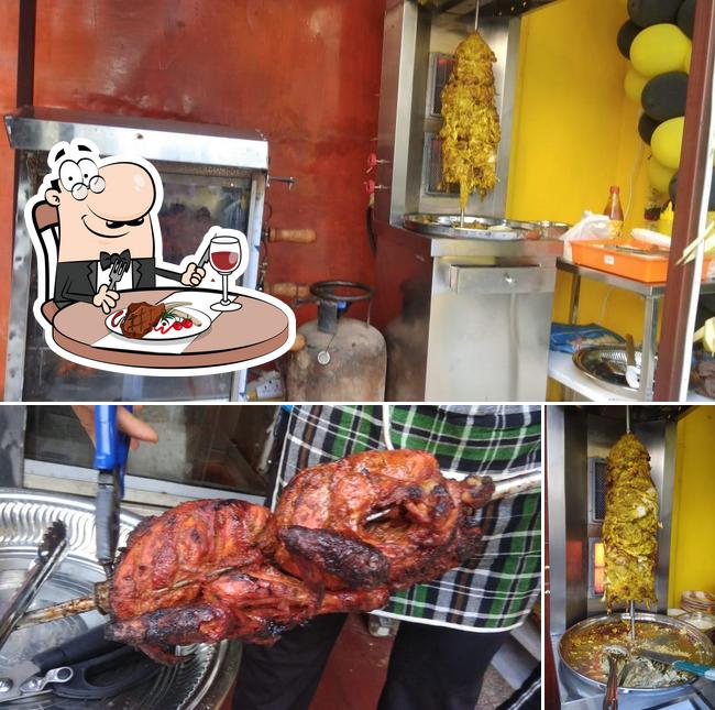 Order meat meals at Shawarma squad