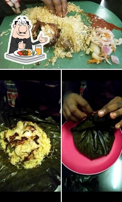 Food at Tropicano biriyani hut / TNR Biriyani stor