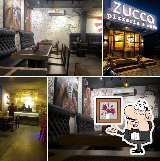 The interior of Zomibi Pizza - Saravanampatti Best Pizza shop in coimbatore