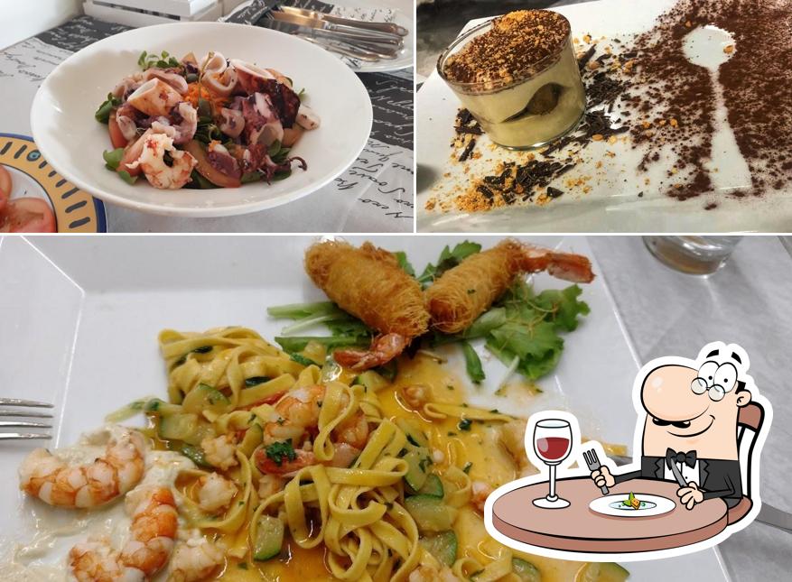 Platti al Trattoria La Perla