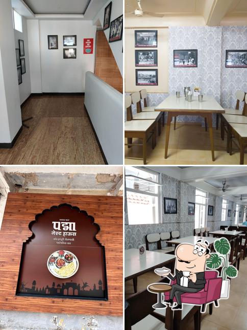 The interior of Padma Guest House