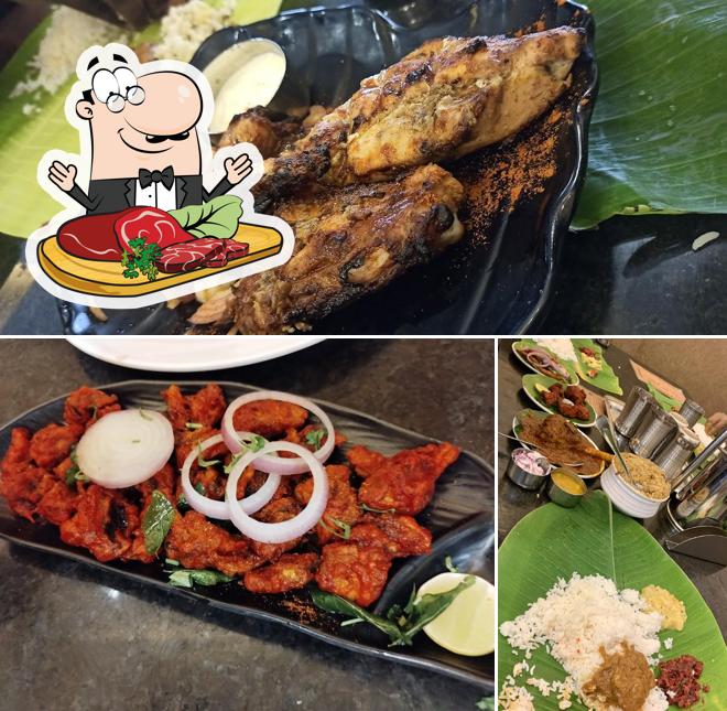 Pick meat meals at Ammikal Restaurant Mannarpuram - Non Veg Hotel In Trichy Highways
