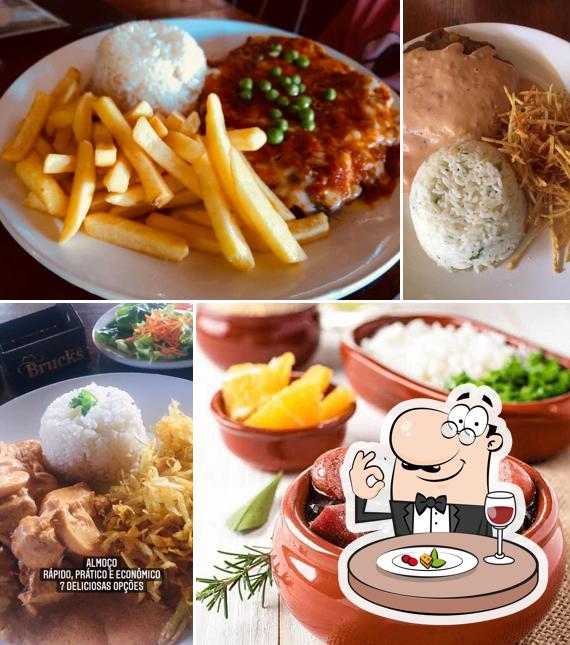 Comida em Brucks Bar