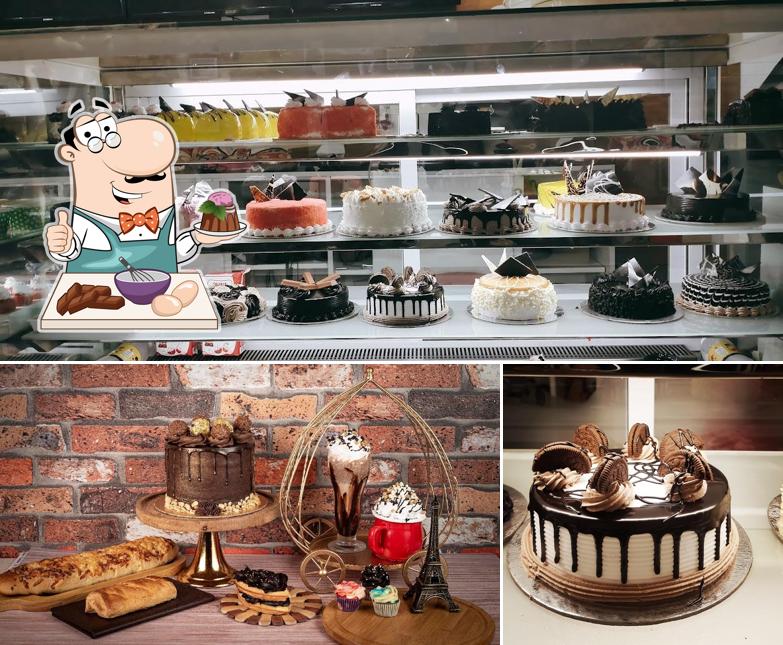 7th heaven cakes and cafe hassan provides a range of desserts