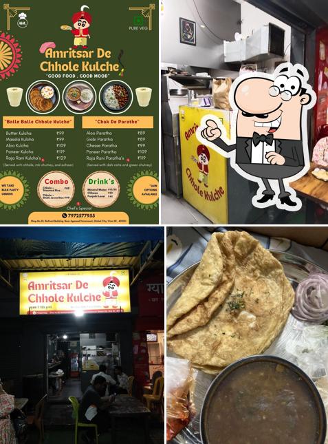 The interior of Amritsar de chhole kulche