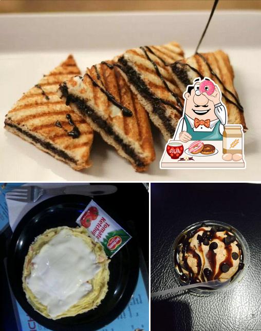SIP N LICK provides a number of sweet dishes