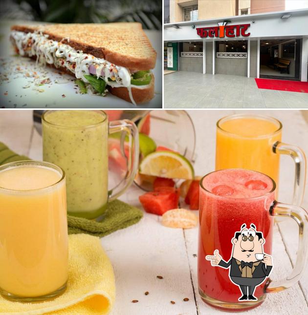 Enjoy a beverage at FALAHAAR