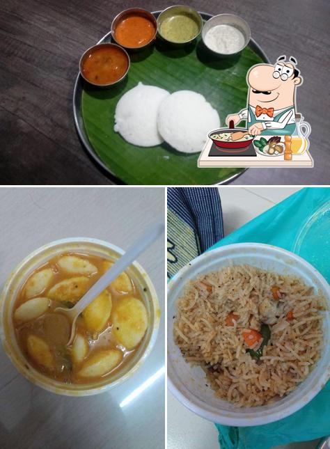 Fried rice at Hotel Harish bhavan