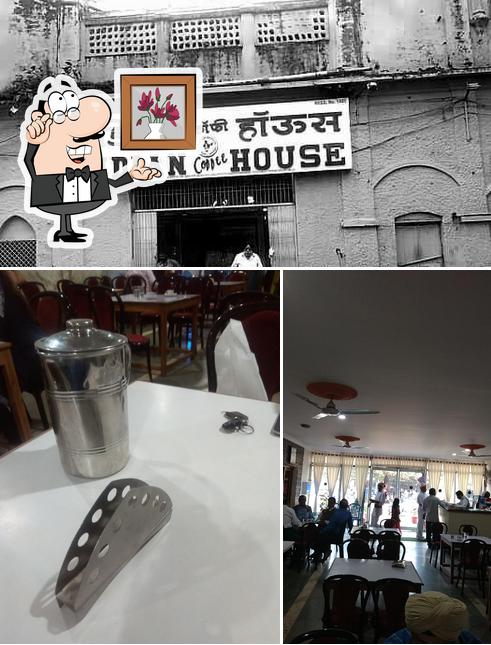 The interior of Indian Coffee House