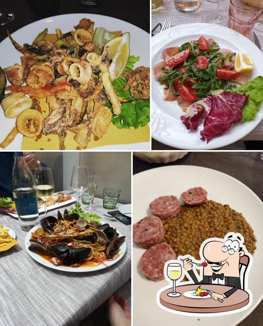 Cibo al Osteria Del Mare