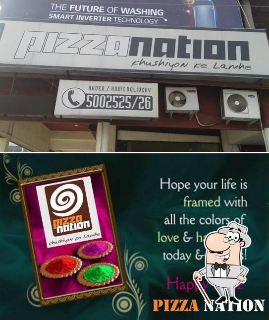 Enjoy the view outside Pizza Nation