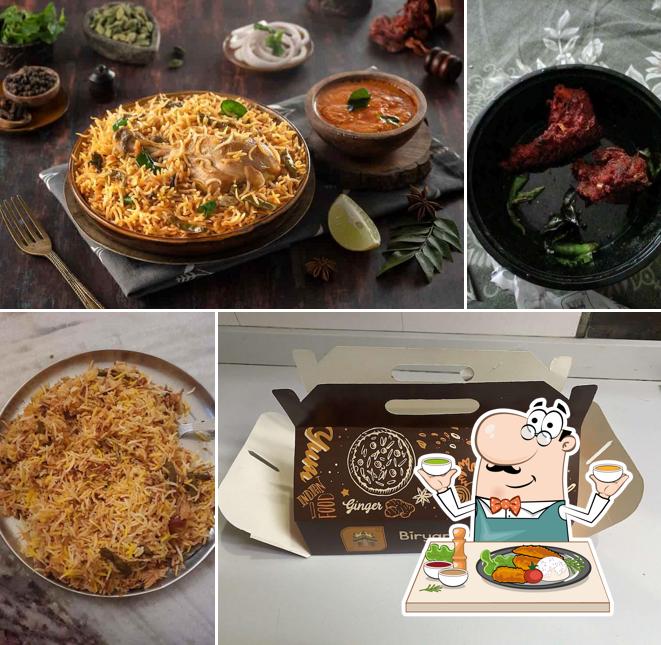 Food at Biryani Badshah