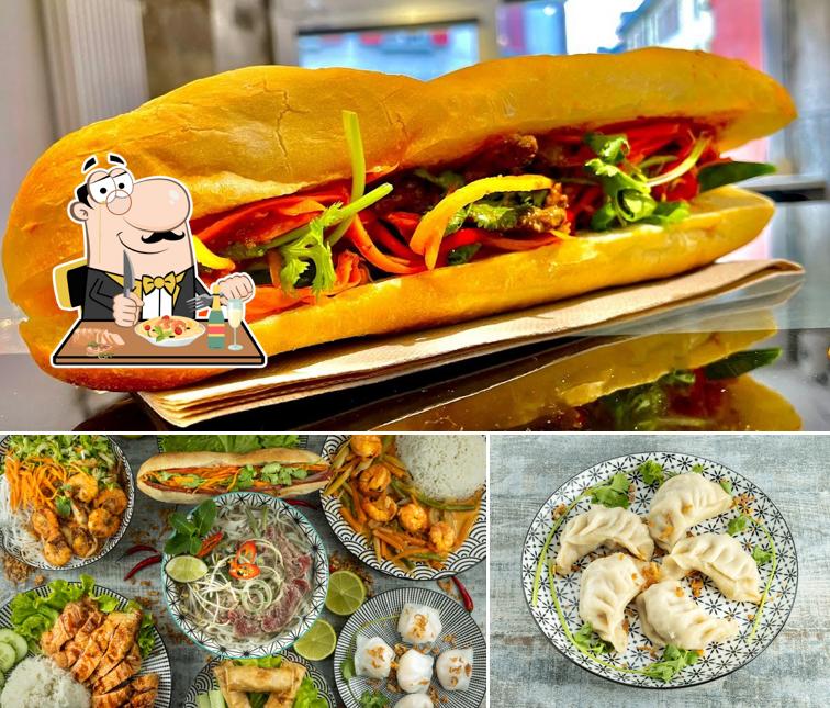 Panino con maiale stirato al CAM-ON