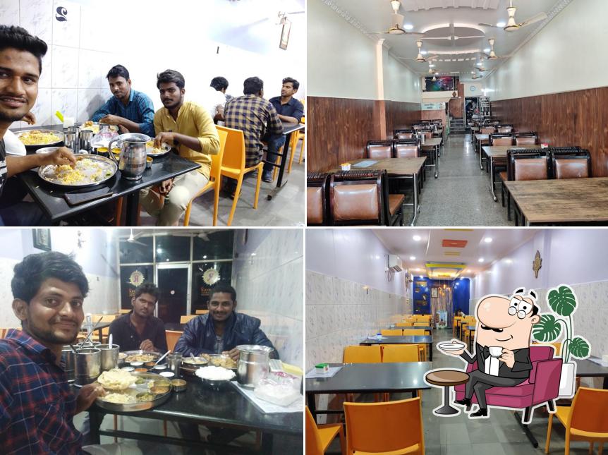 The interior of Radhika Family Mess