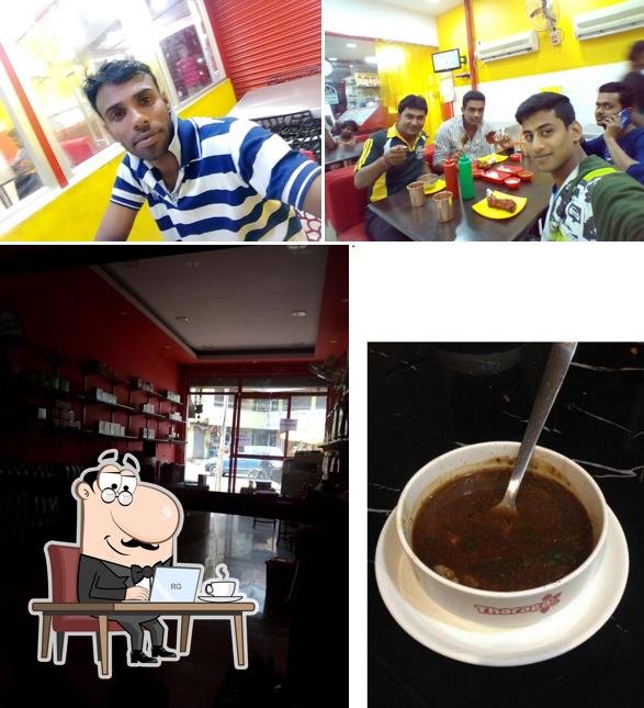 The interior of Tharaga Foods