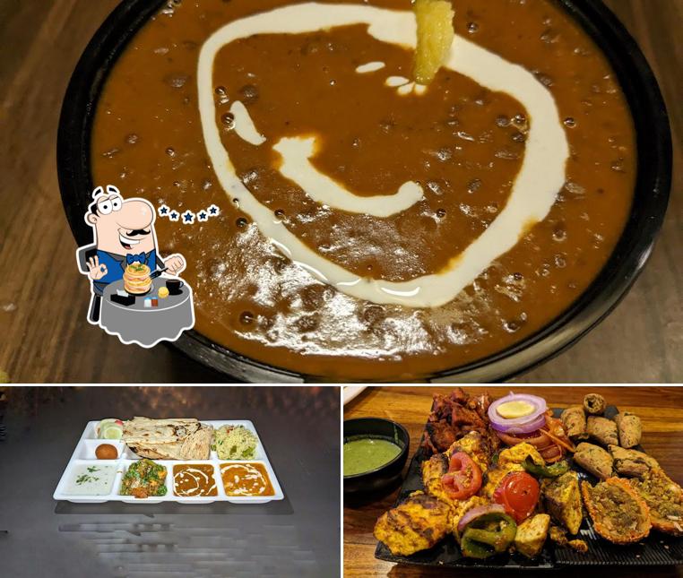 Food at The Dhaba Nation Restaurant