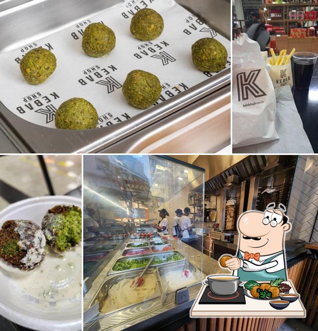 Falafels em Kebab Shop