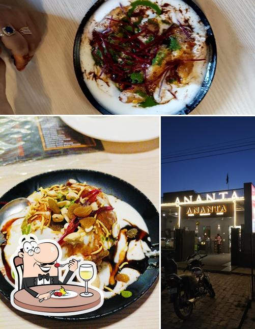Ananta sweets is distinguished by food and exterior