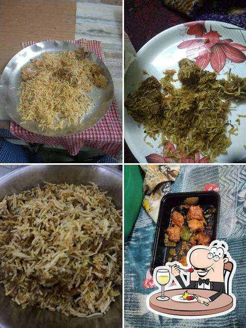 Food at Biryani Mahal