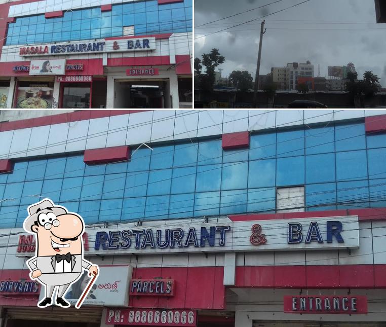 The exterior of Masala Restaurant & Bar