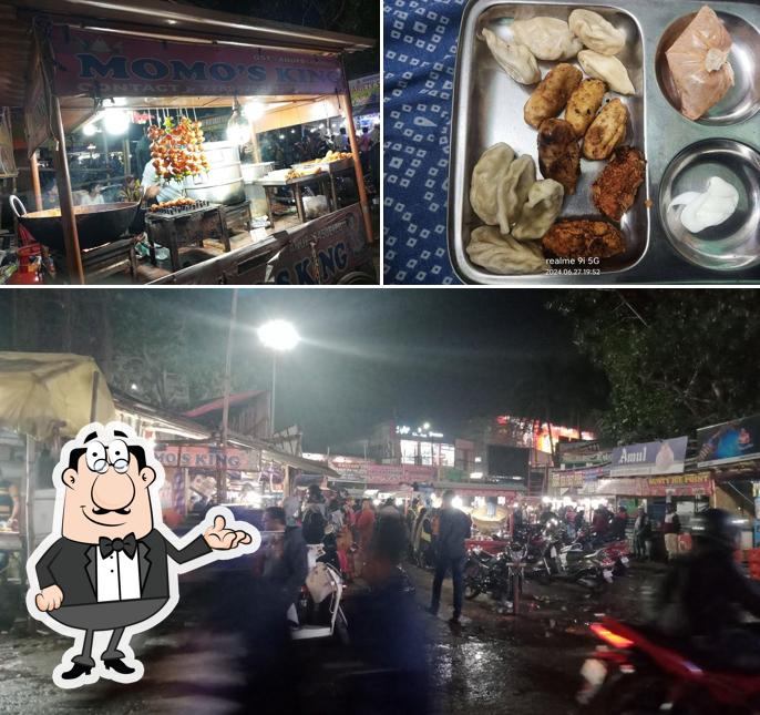 The interior of Momos King