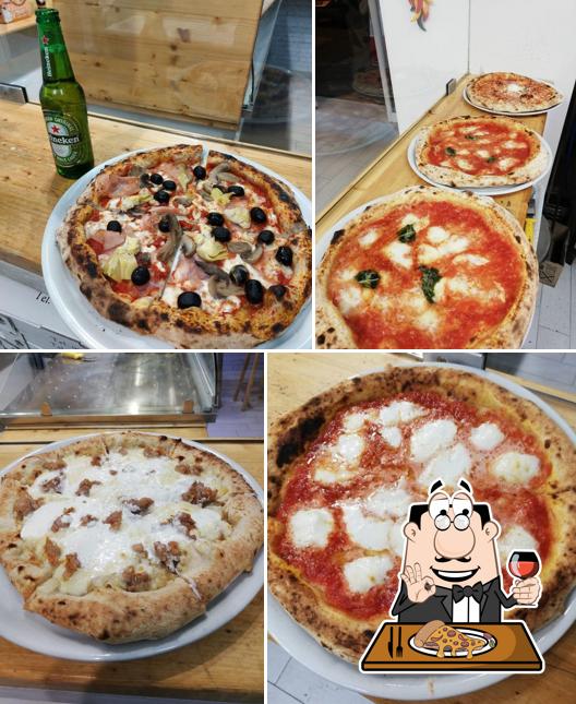 Scegli tra le molte varianti di pizza