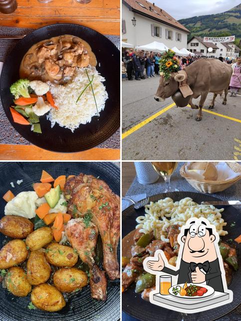 Cibo al Auberge de l'Ange