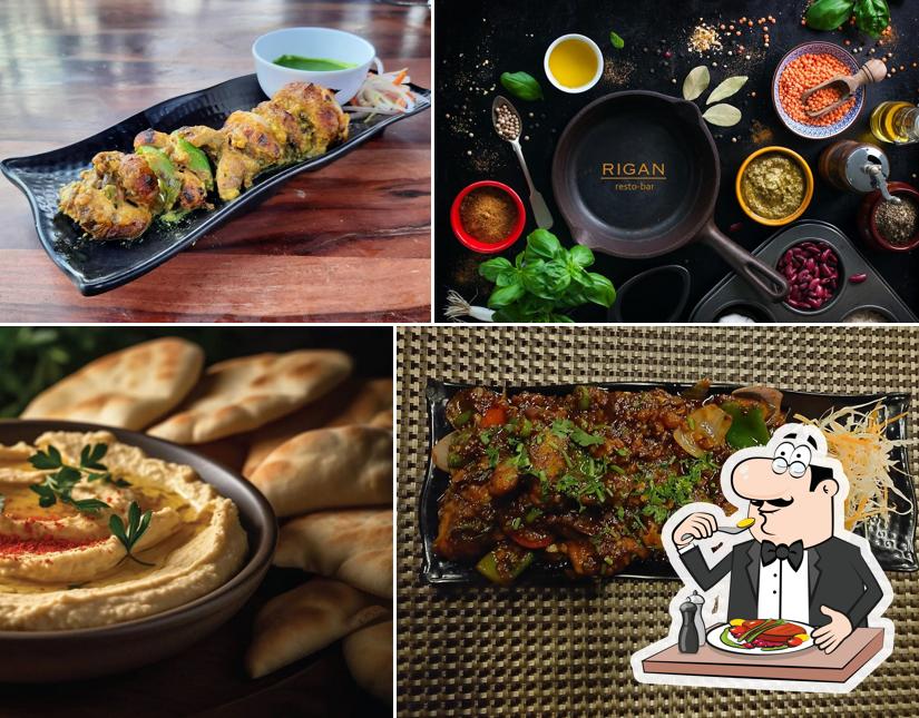 Food at Rigaan Resto bar