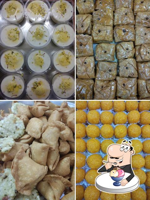 Bhagirathi offers a selection of desserts