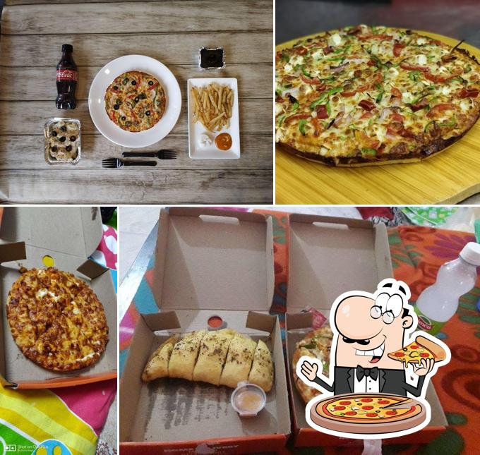 Order different variants of pizza