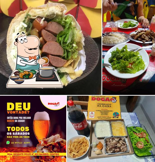 Falafels em Dogão Lanches