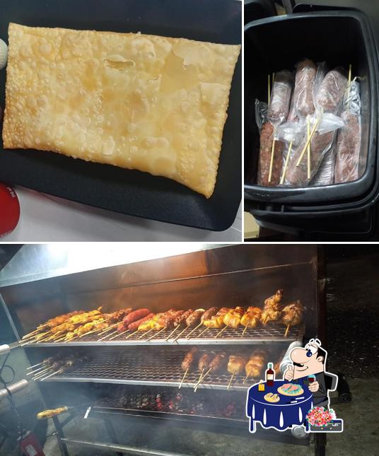 Sashimi em Espetinho do Max