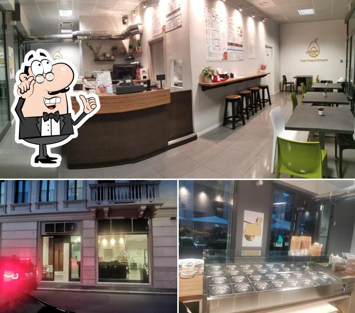 Dai un'occhiata agli interni di Fresh Poke & Dimsum