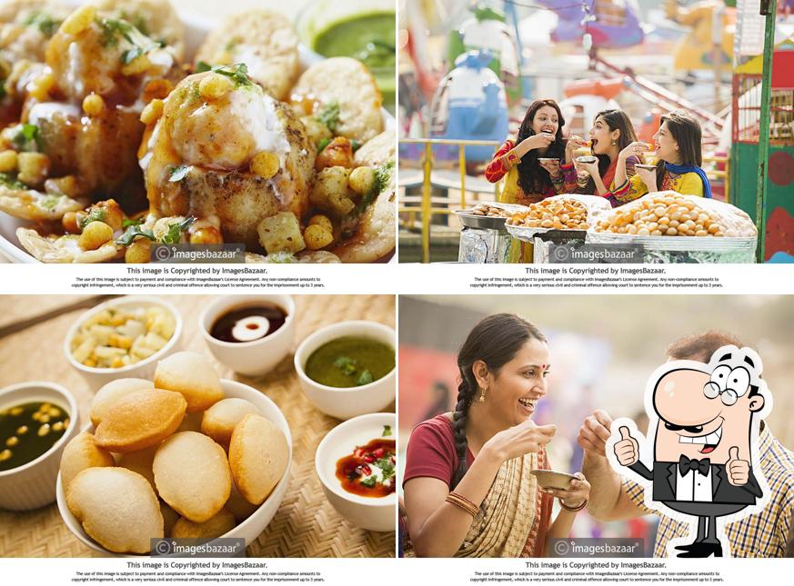 Look at the picture of Gupta Panipuri Center