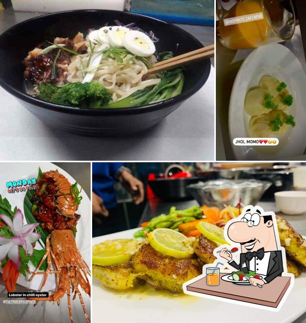 Food at Hi Spirits Cafe & Pub