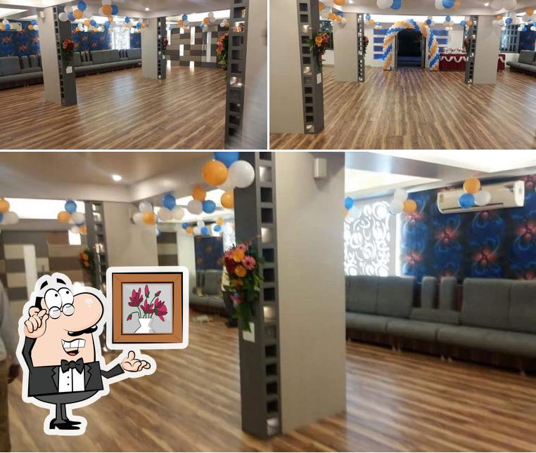 The interior of Hotel Nandini Executive