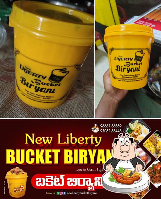 Food at New Liberty Bucket Biryani